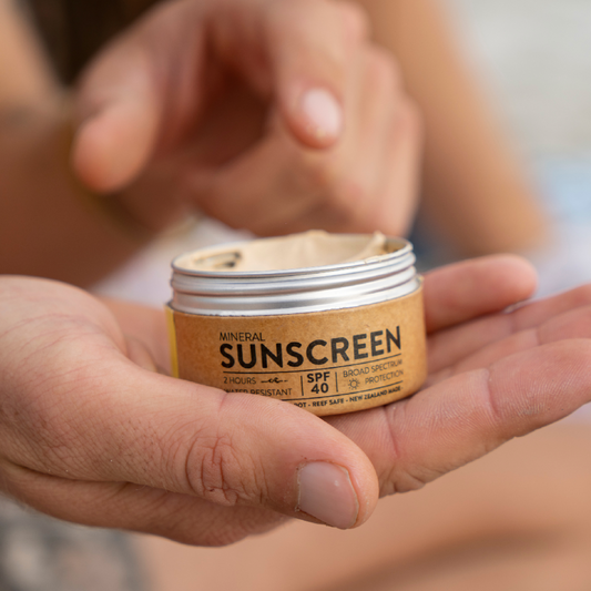 Mixing Mineral And Chemical Sunscreens