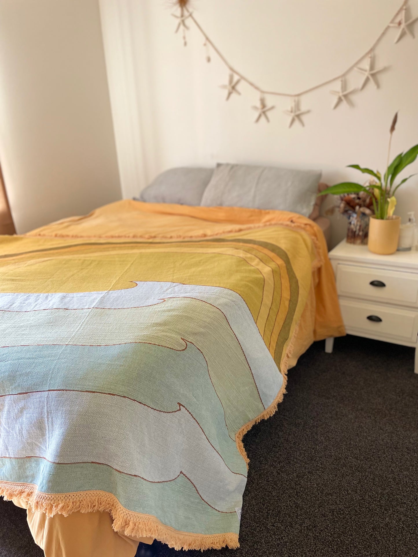 Rainbow Waves Rug