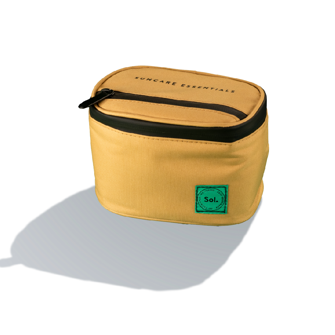 Our perfect compact size insulated bag, is a great companion to store your sunscreen and some extra goodies into one water resistant bag. A top zip pocket perfect for your keys.